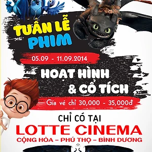 Tuần phim thiếu nhi tại Lotte Cinema