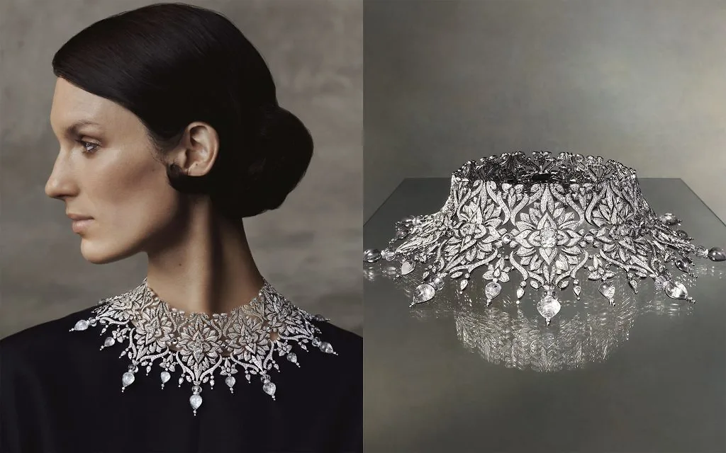BST New Maharajahs của Boucheron năm 2022 trang sức cao cấp vòng cổ