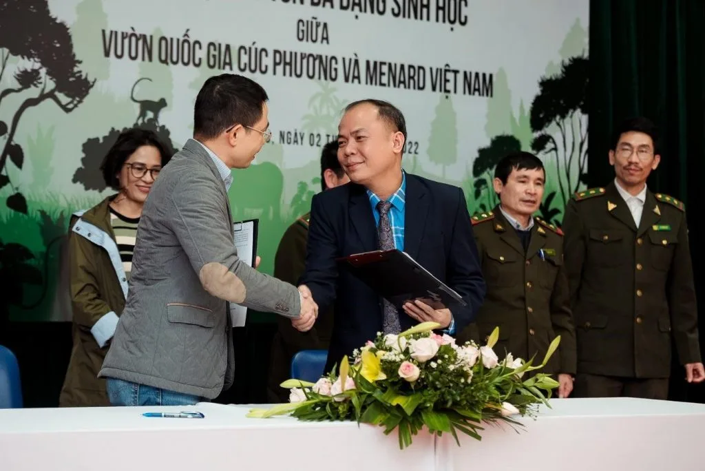 đại diện Menard Việt Nam và rừng quốc gia Cúc Phương đại diện Menard Việt Nam và rừng quốc gia Cúc Phương