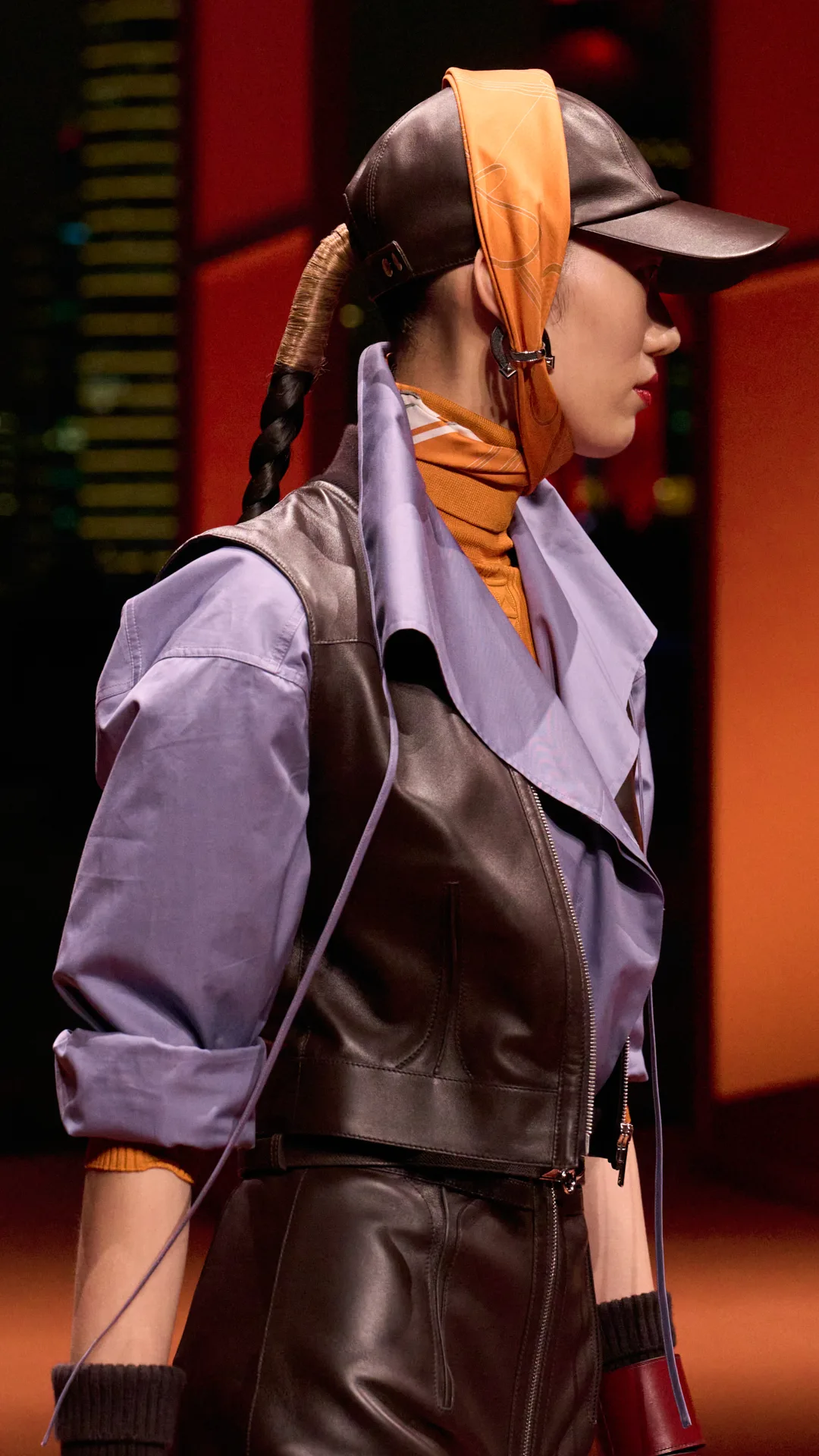 phụ kiện khăn BST Thu Đông 2025 hermès