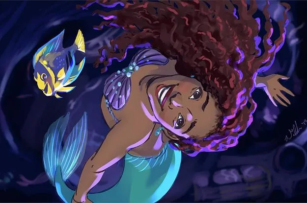 fanart halle bailey 01