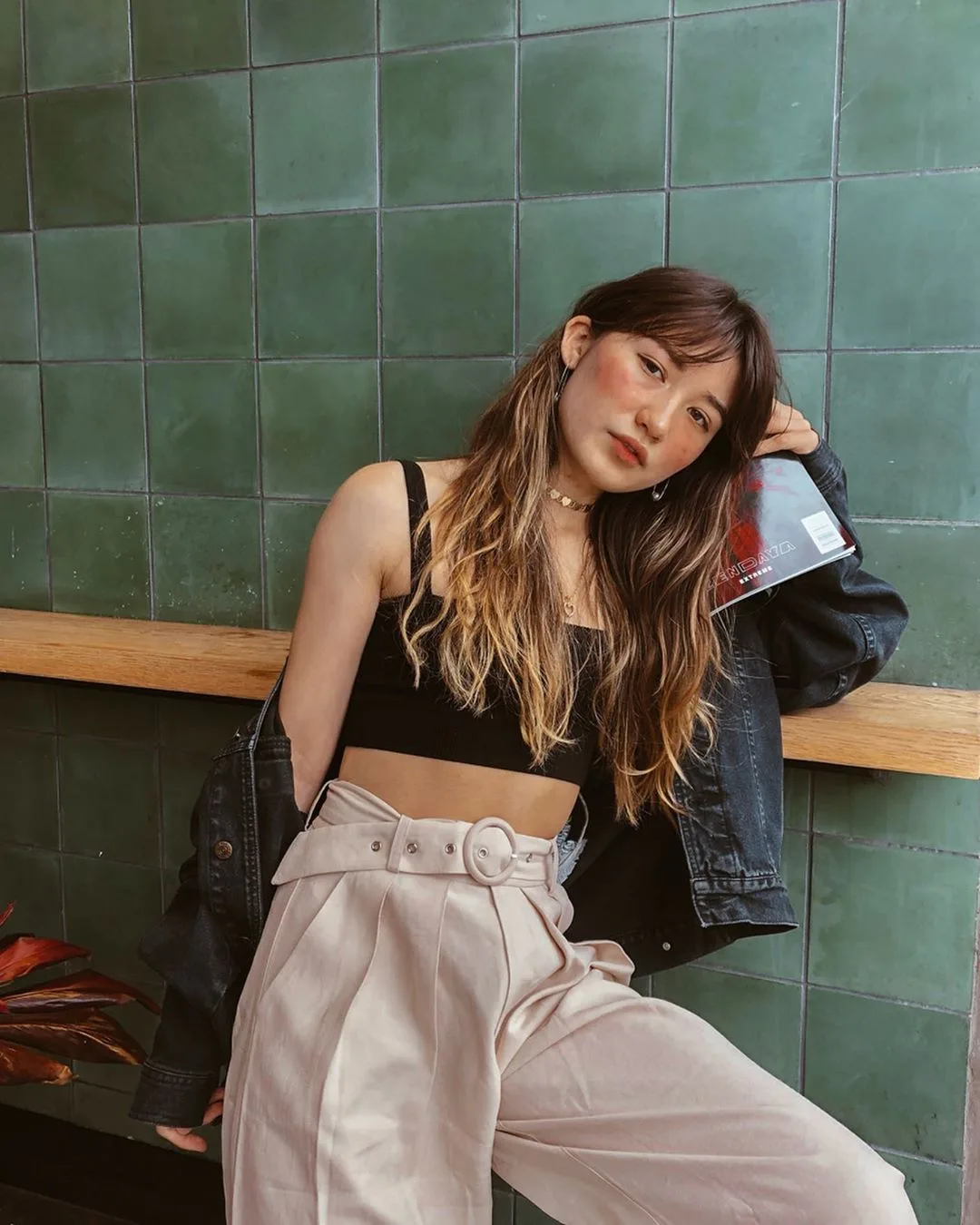 best.dressed phối đồ theo màu tóc ombre