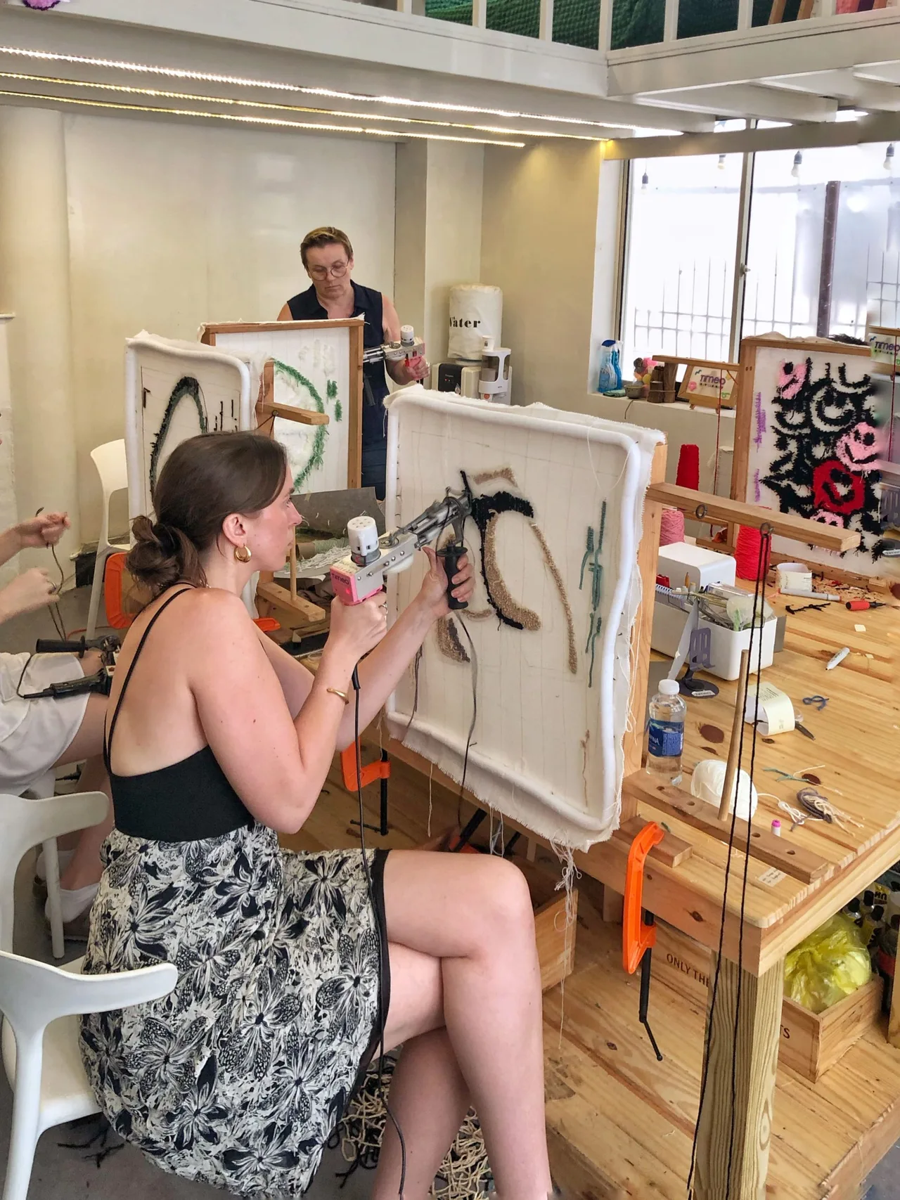 timeo tufting studio trải nghiệm tufting