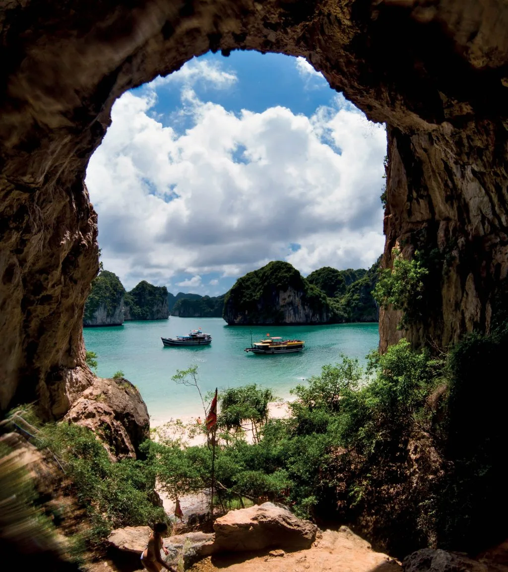 hòn đảo hang động trên núi hòn đảo hang động trên núi