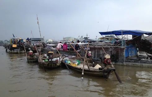 Tàu thuyền san sát