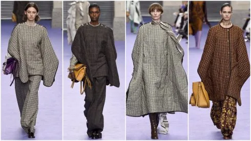 Những chiếc áo poncho trần bông
