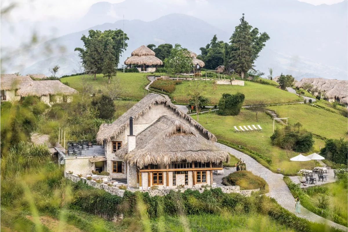 Thiết kế nhà độc đáo của khu nghỉ dưỡng Topas Ecolodge