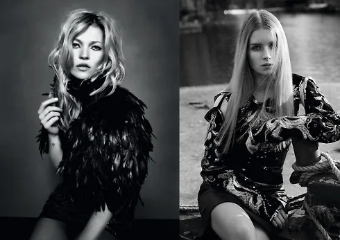 Kate Moss và Lottie Moss