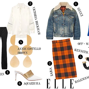 ELLE Style Calendar: Phối đồ thông minh cùng họa tiết kẻ caro (20/8 – 26/8)