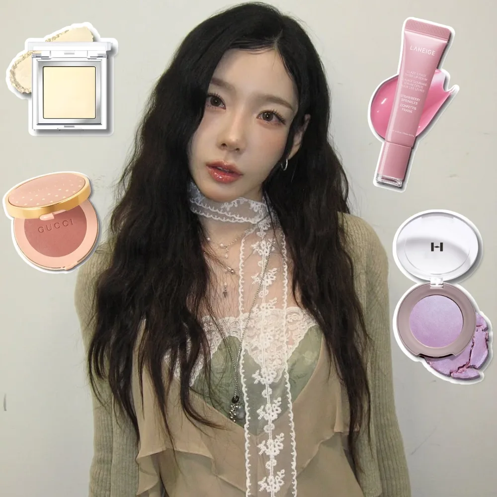 Taeyeon chia sẻ những món đồ trang điểm