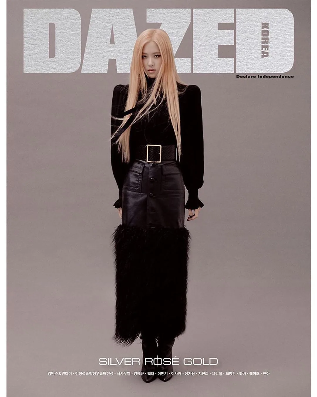 Rosé trên tạp chí styled bởi Kim Wook