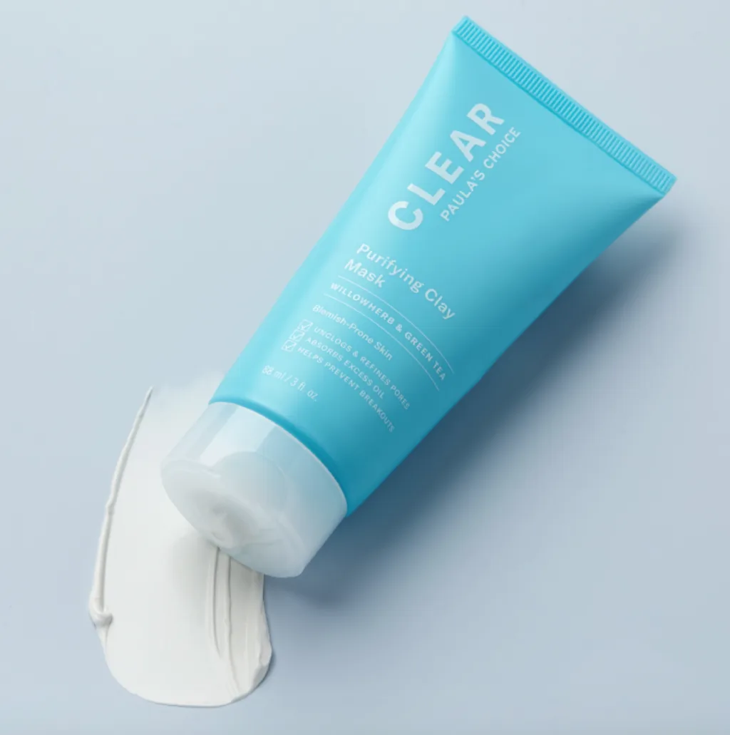 Paula’s Choice Clear Purifying Clay Mask giúp làm sạch và giảm mụn. Paula’s Choice Clear Purifying Clay Mask - mặt nạ đất sét trị mụn.