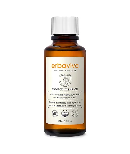 Erbaviva Organic Stretch Mark Oil cải thiện vết rạn da.