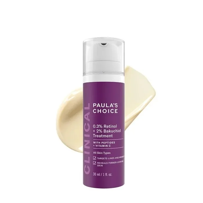 Paula's Choice Clinical 0.3% Retinol + 2% Bakuchiol Treatment.