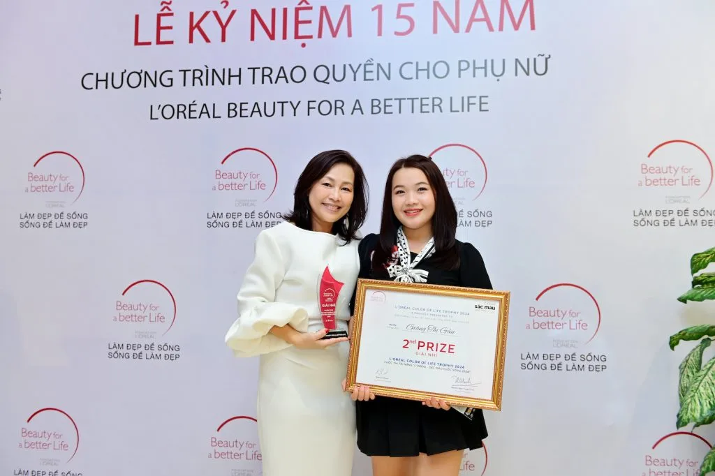 Kỷ niệm 15 năm L'Oréal Beauty For A Better Life tại Việt Nam - điểm tin làm đẹp 2024