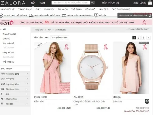 Website Zalora