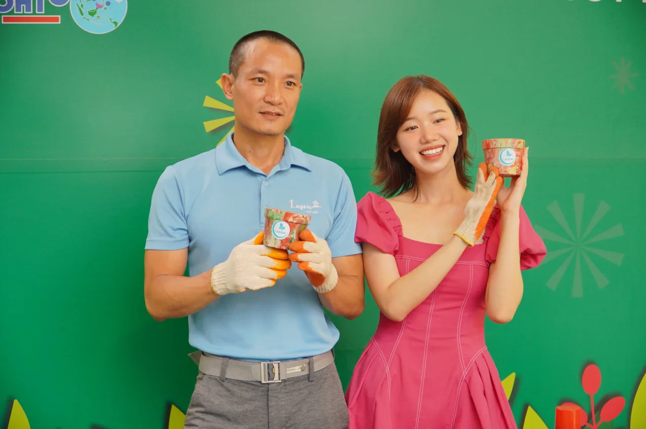 Anh Lê Trung Thông thành lập Lagom với mong muốn tạo tác động tích cực cho môi trường và xã hội.