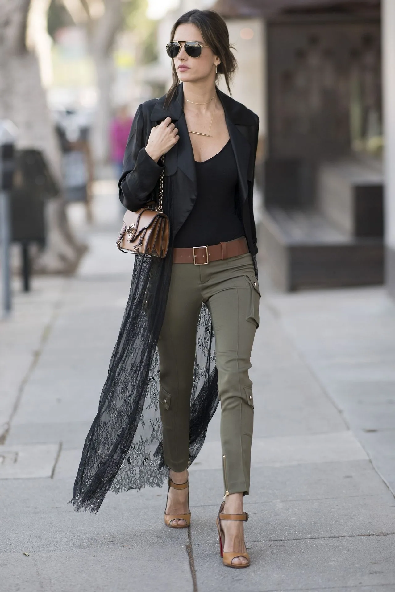 áo chống nắng áo khoác voan alessandra amborsio