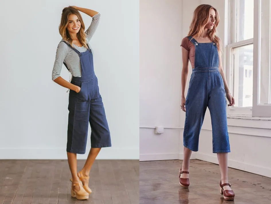 Chào Hè với phong cách thời trang quần yếm jean