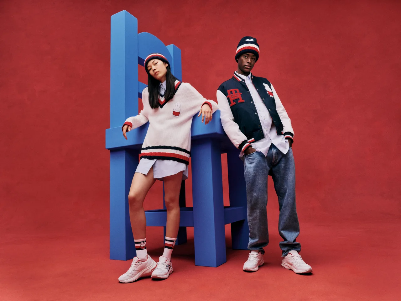 bộ sưu tập thời trang phong cách Preppy Tommy x Miffy