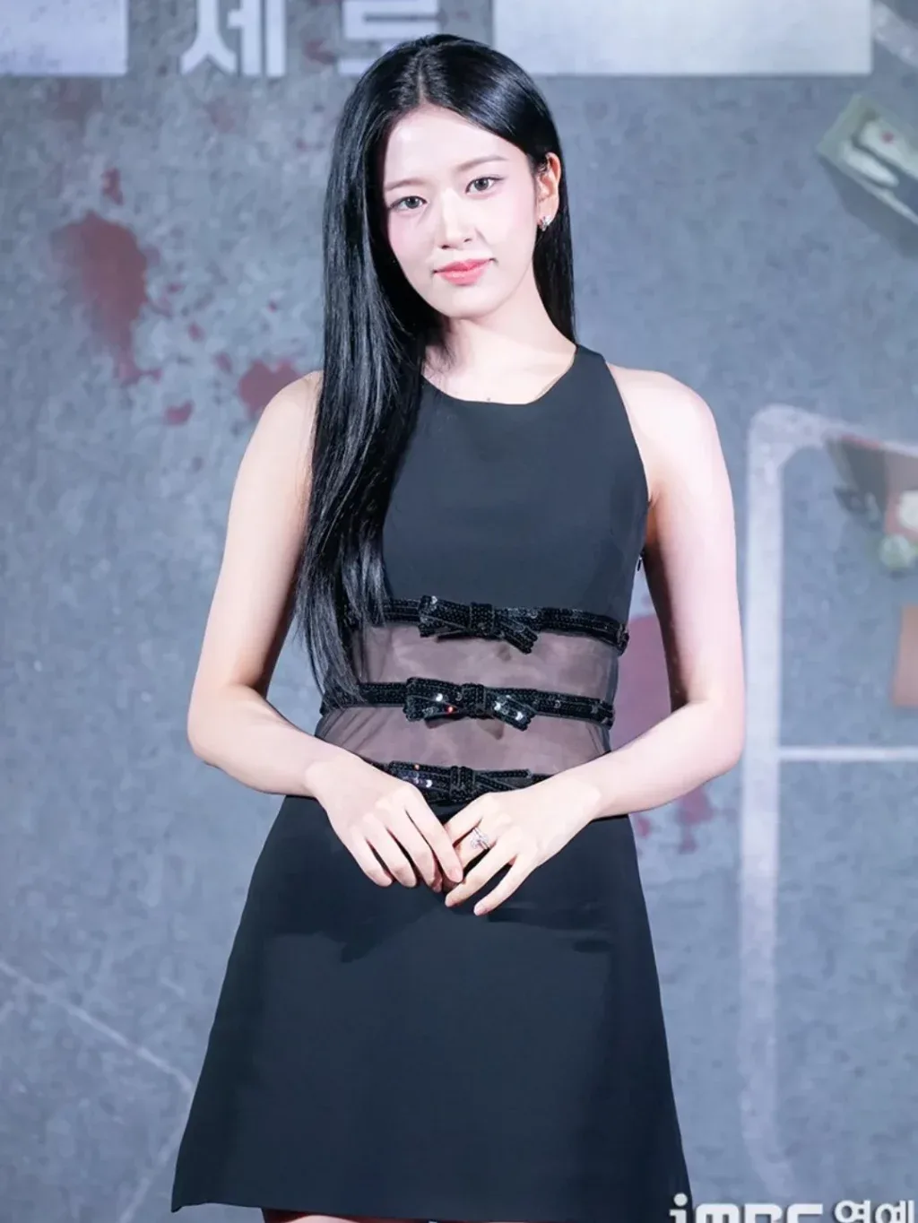 An Yu Jin ở buổi họp báo của Crime Scene Zero.