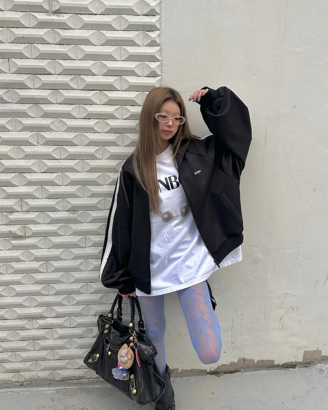 veryzoey quần tất thời trang ren