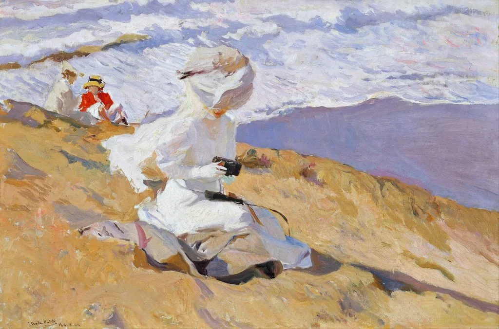 Tác phẩm "Capturing the Moment" của Joaquin Sorolla sở hữu bảng màu tinh tế gợi nhớ đến ảnh hưởng của trường phái ấn tượng Pháp Tác phẩm "Capturing the Moment" của Joaquin Sorolla sở hữu bảng màu tinh tế gợi nhớ đến ảnh hưởng của trường phái ấn tượng Pháp
