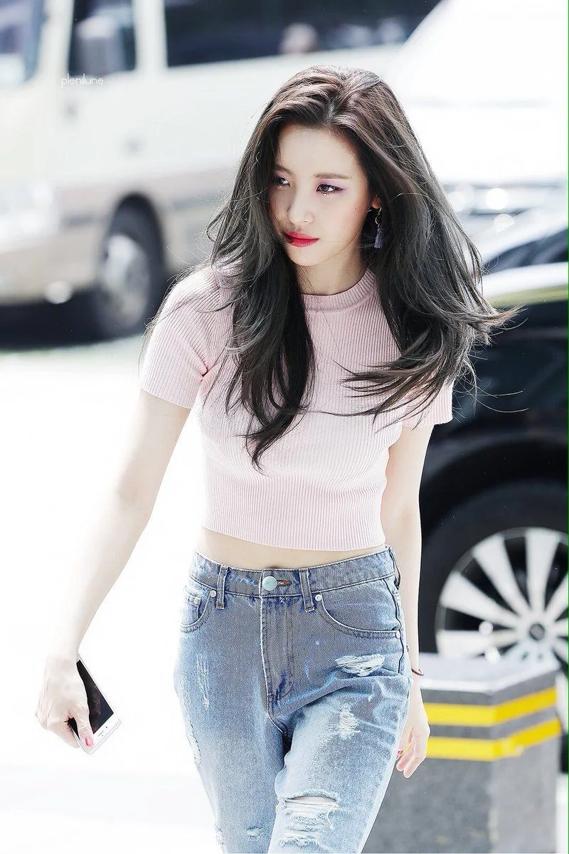 sunmi tóc dày sunmi tóc dày