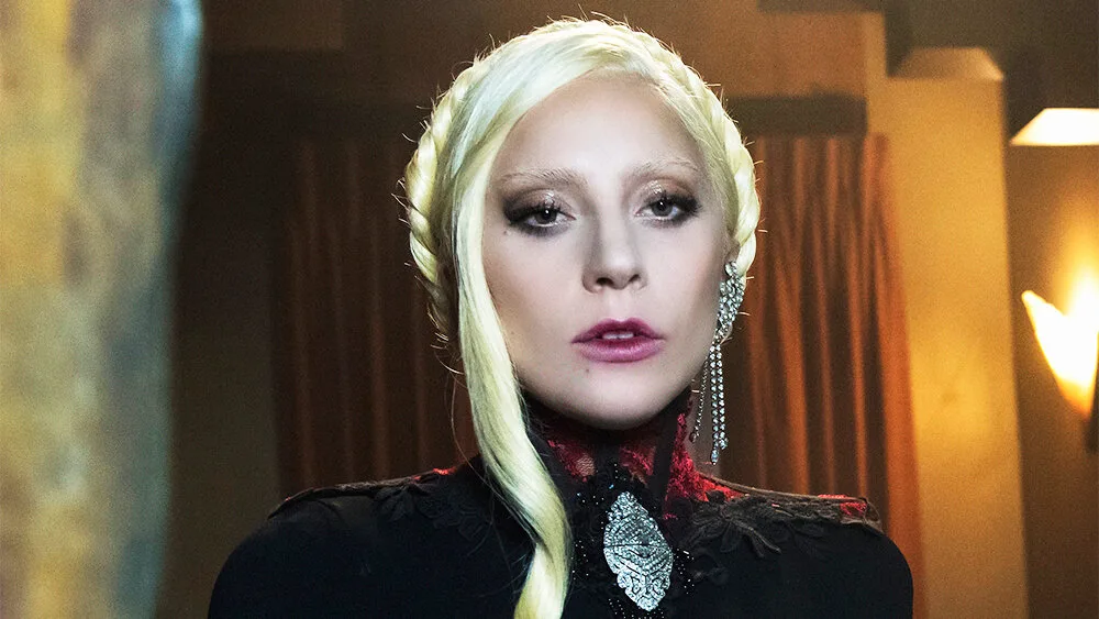 lady gaga tóc vàng óng