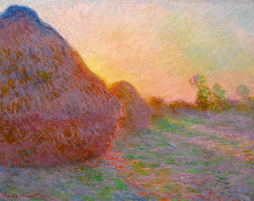Bức tranh Meules của danh họa Claude Monet Bức tranh Meules của danh họa Claude Monet
