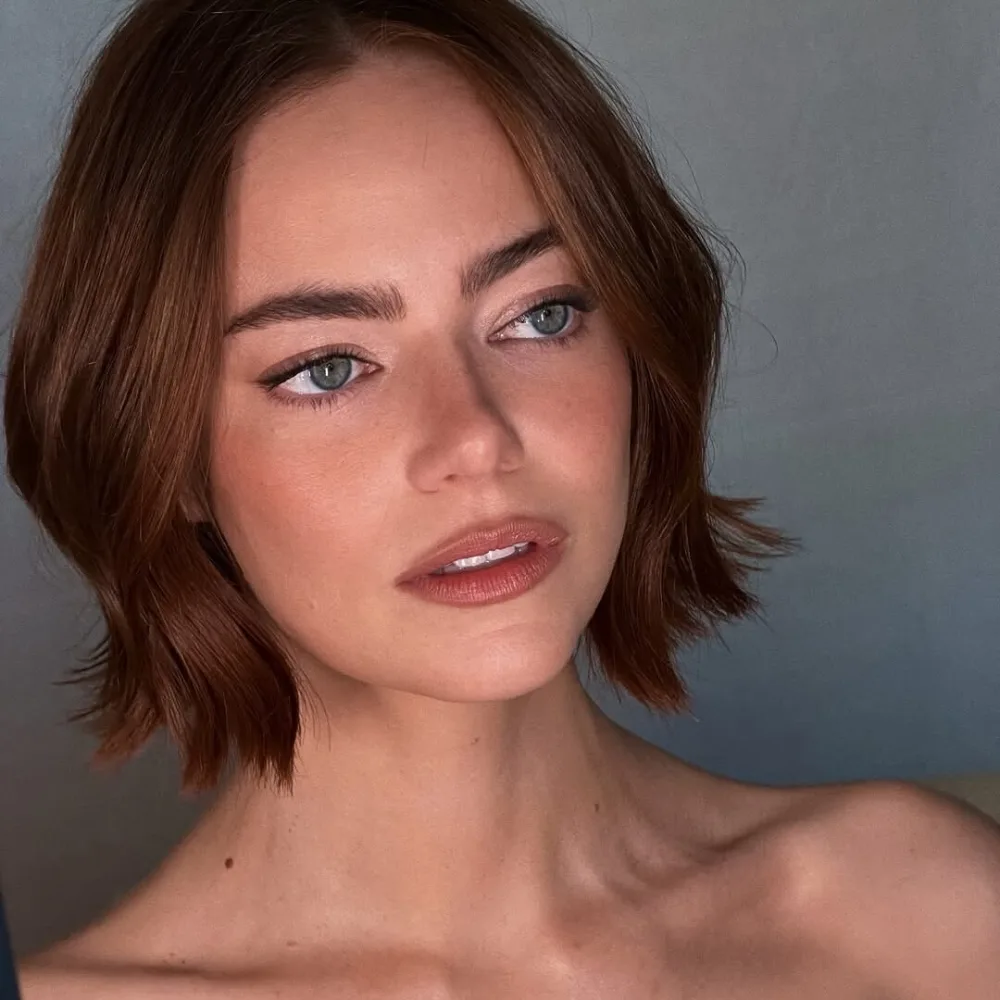 Emma Stone tóc bob ngắn