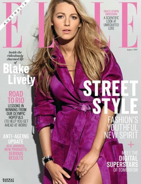 Blake Lively ELLE Australia