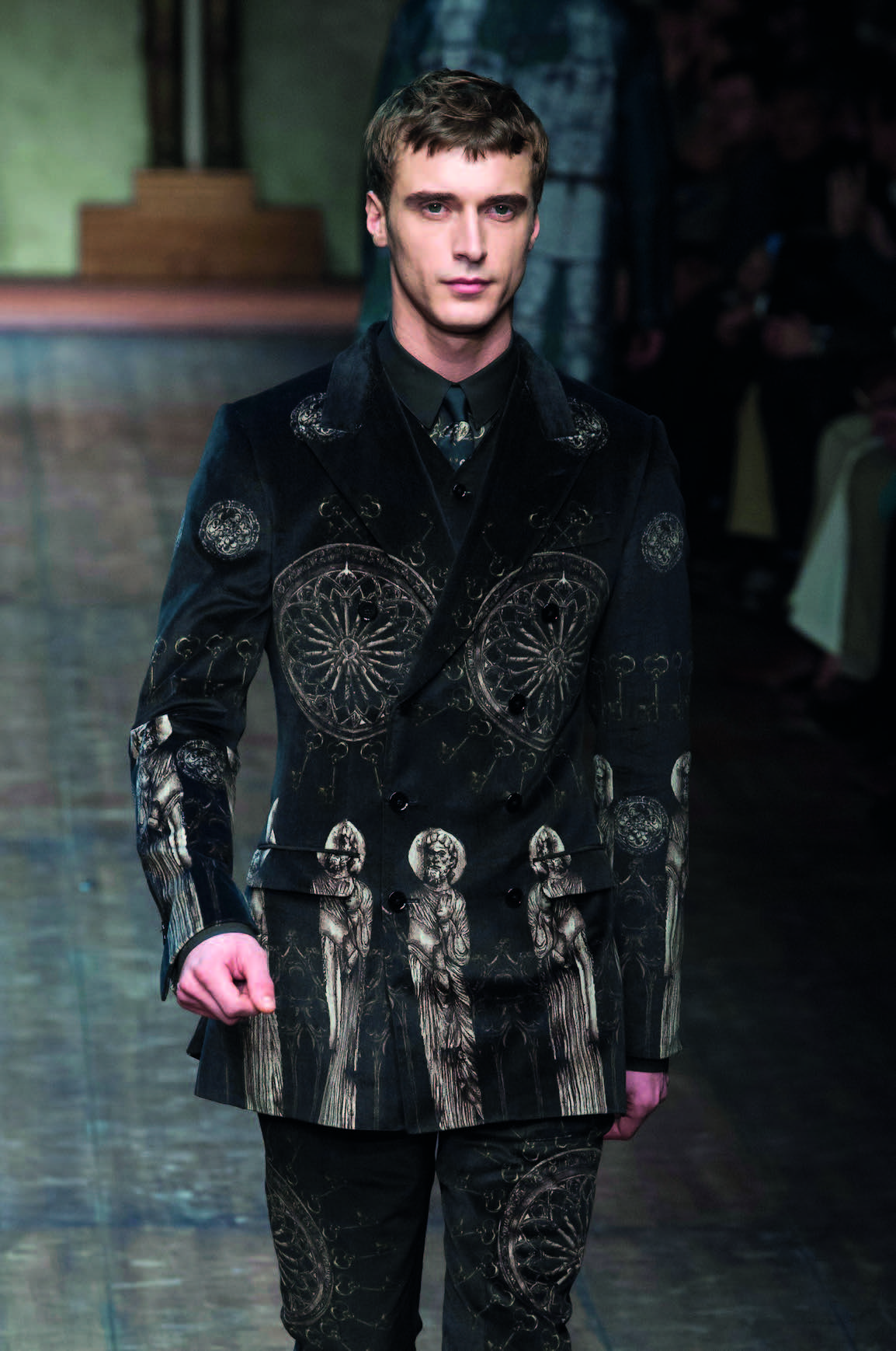 ellevn dolce & gabbana thu dong 2014