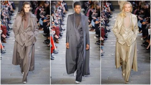 Những chiếc áo khoác mang hơi hướng menswear nhưng vô cùng nữ tính.