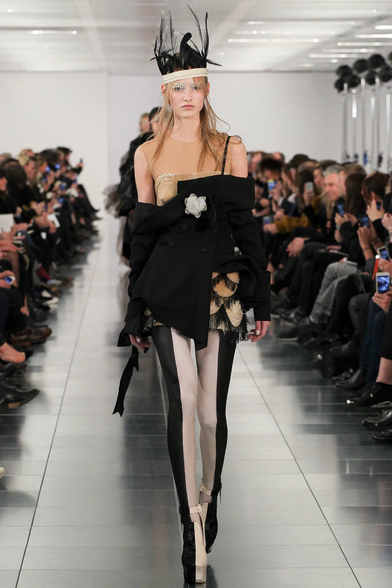 ellevn galliano for margiela