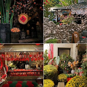 những quán cà phê trang trí tết 2026 đẹp ở TP.HCM
