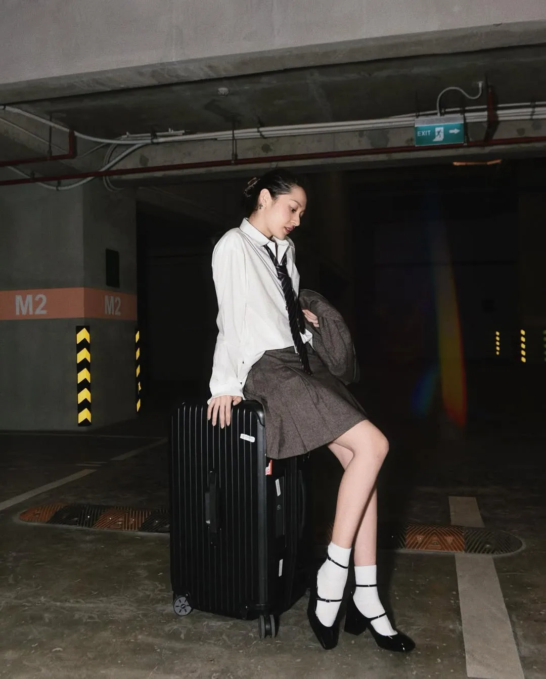 chân váy xoè bảo anh
