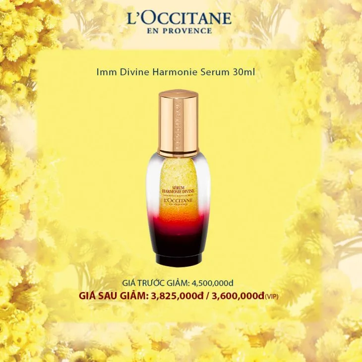 L’OCCITANE giam gia 30% 200 mat hang