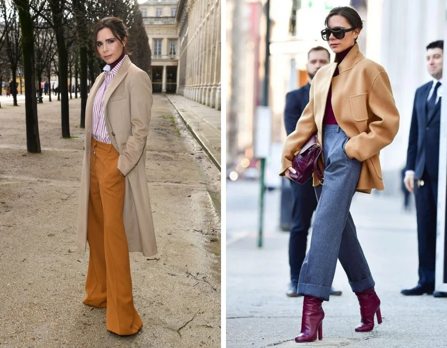 bí quyết mặc đẹp Victoria Beckham