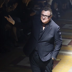 Alber Elbaz on runway