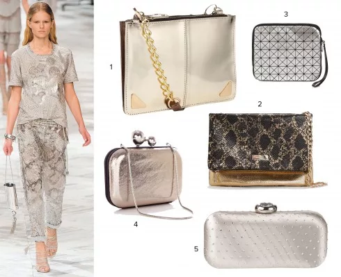 Người mẫu: Roberto Cavalli 1.Accessorize 2.Mango 1.399.000 VNĐ 3.Topshop 4.Coast 5.Nine West