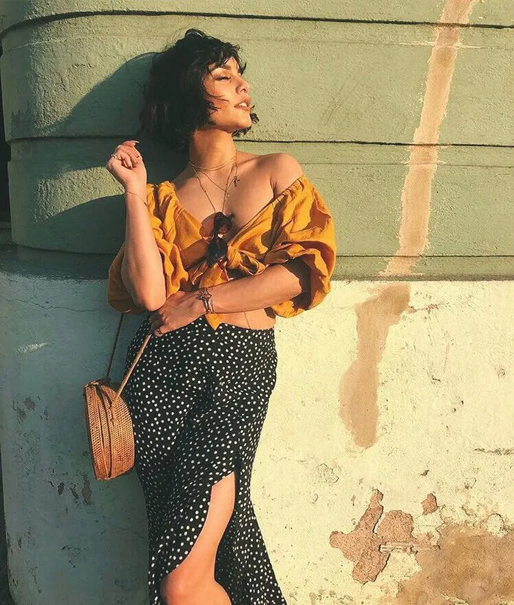 crop top thắt nơ 8