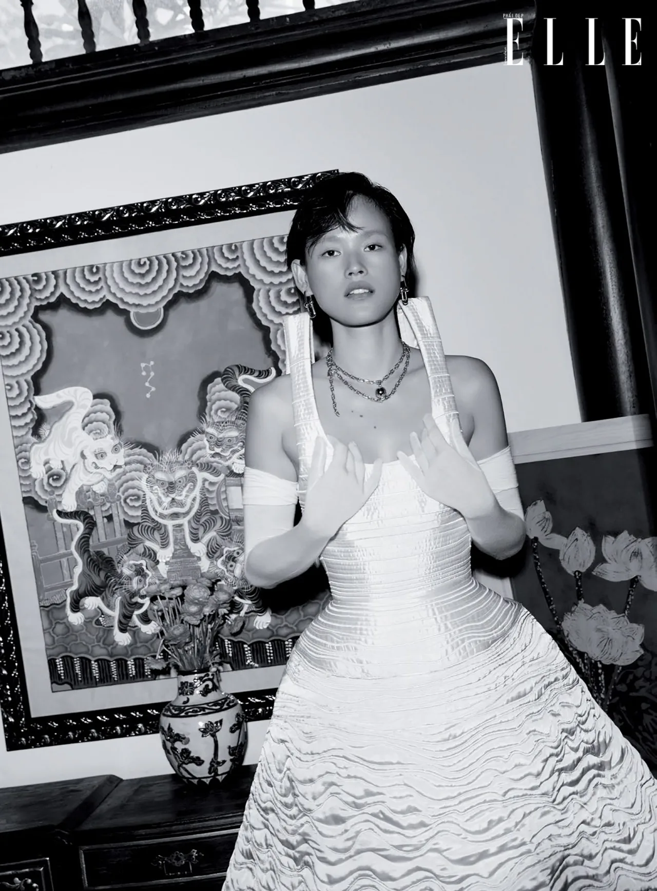 thời trang đầm trắng lê thanh hòa thời trang đầm trắng lê thanh hòa