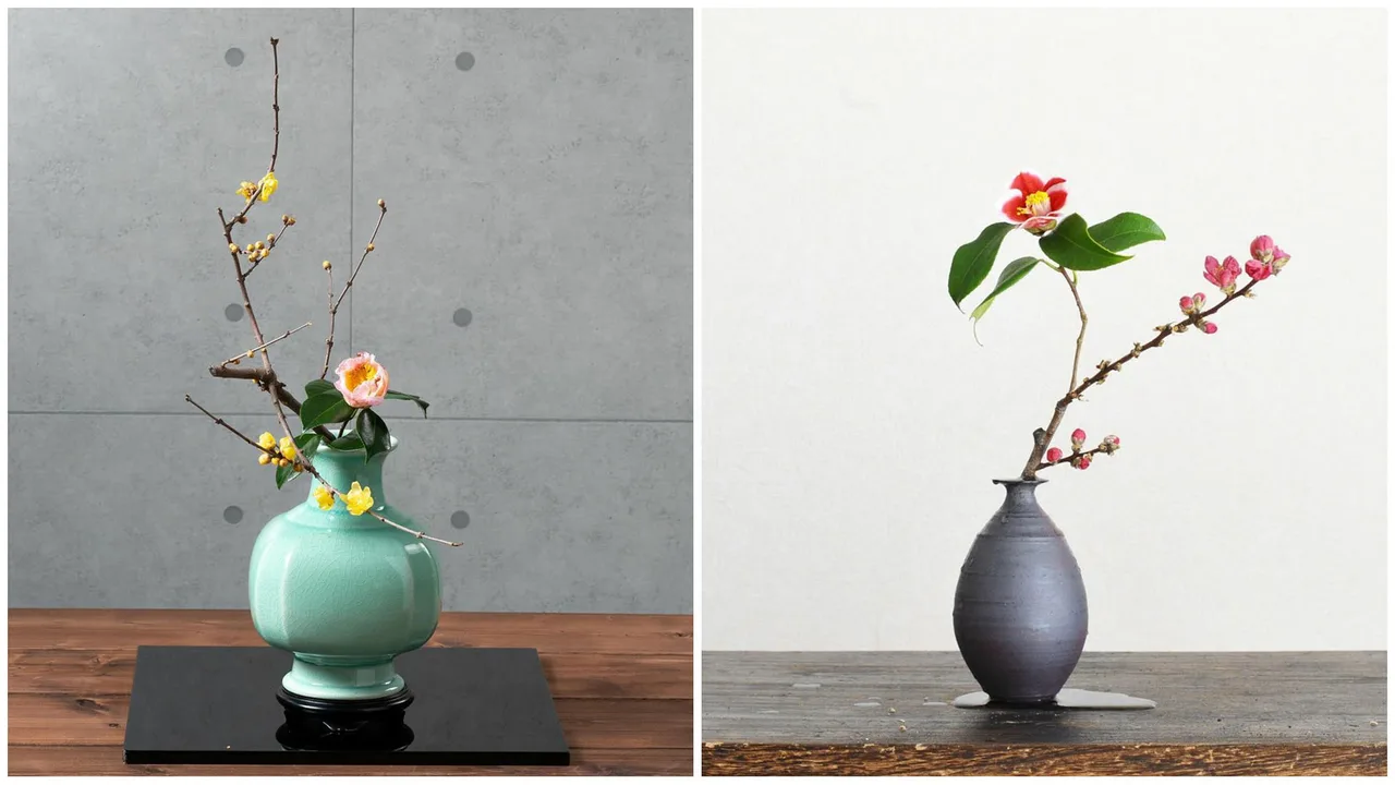 Nghệ thuật cắm hoa từ Instagram @ikebana.ohara