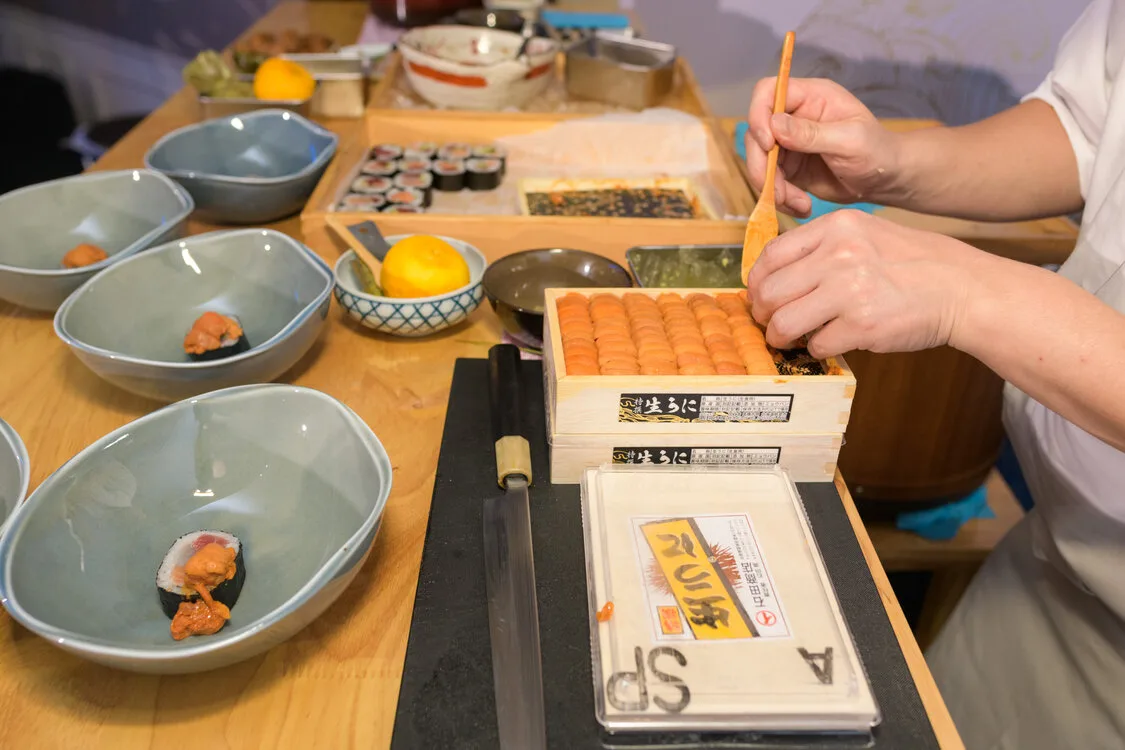 làm shushi