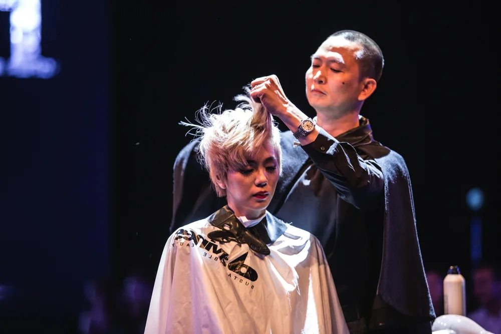 davines hair show 2015