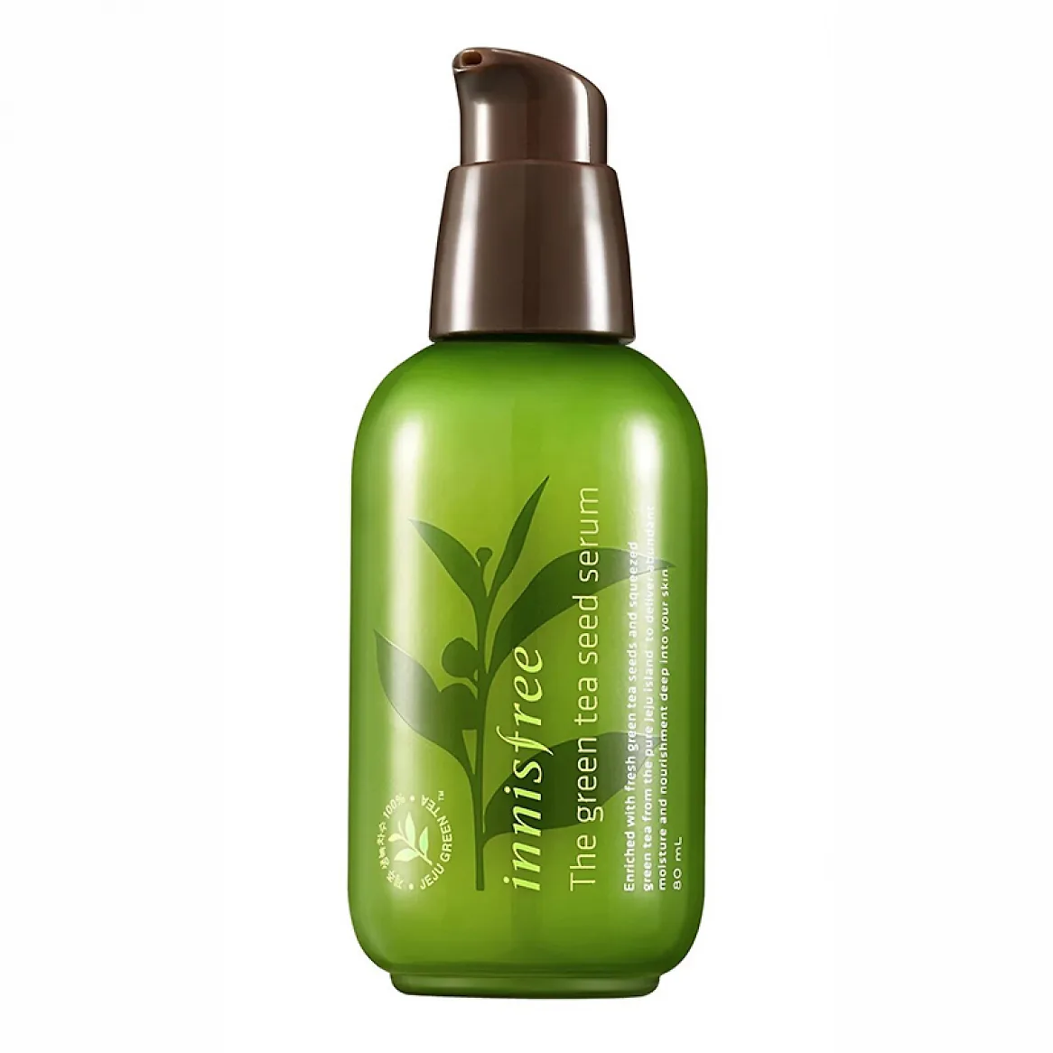 tiền huyết thanh innisfree the green tea seed serum ảnh chất lượng hơn
