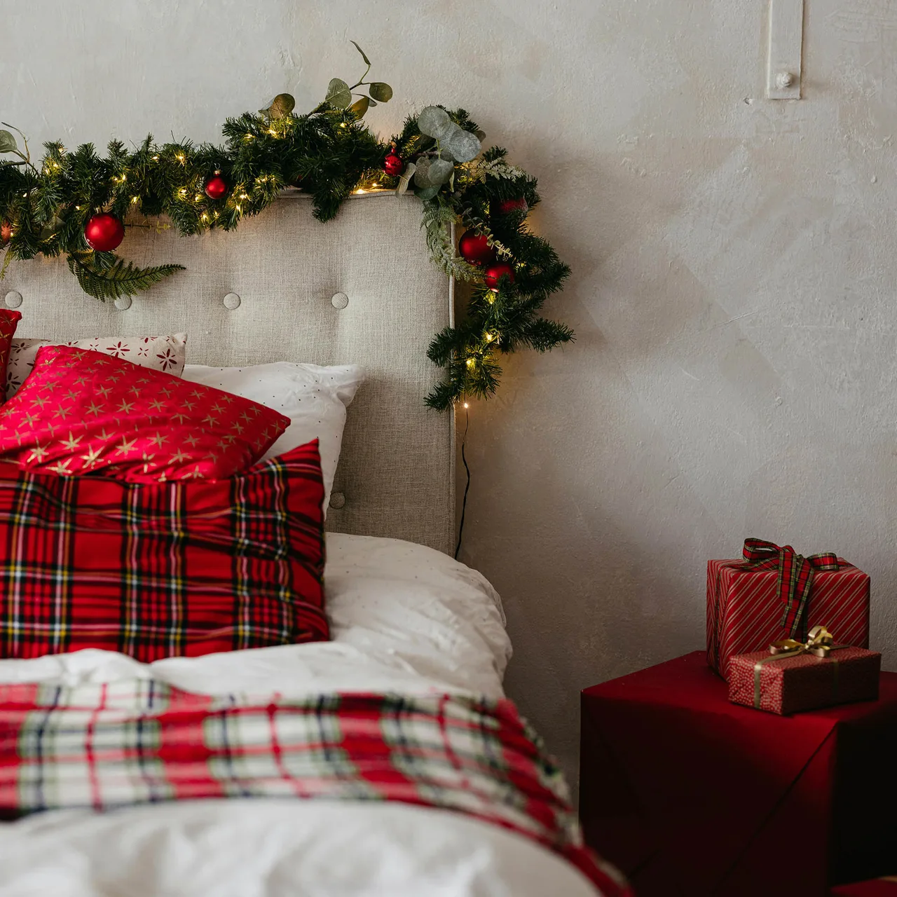 decor phòng ngủ phong cách mùa lễ hội