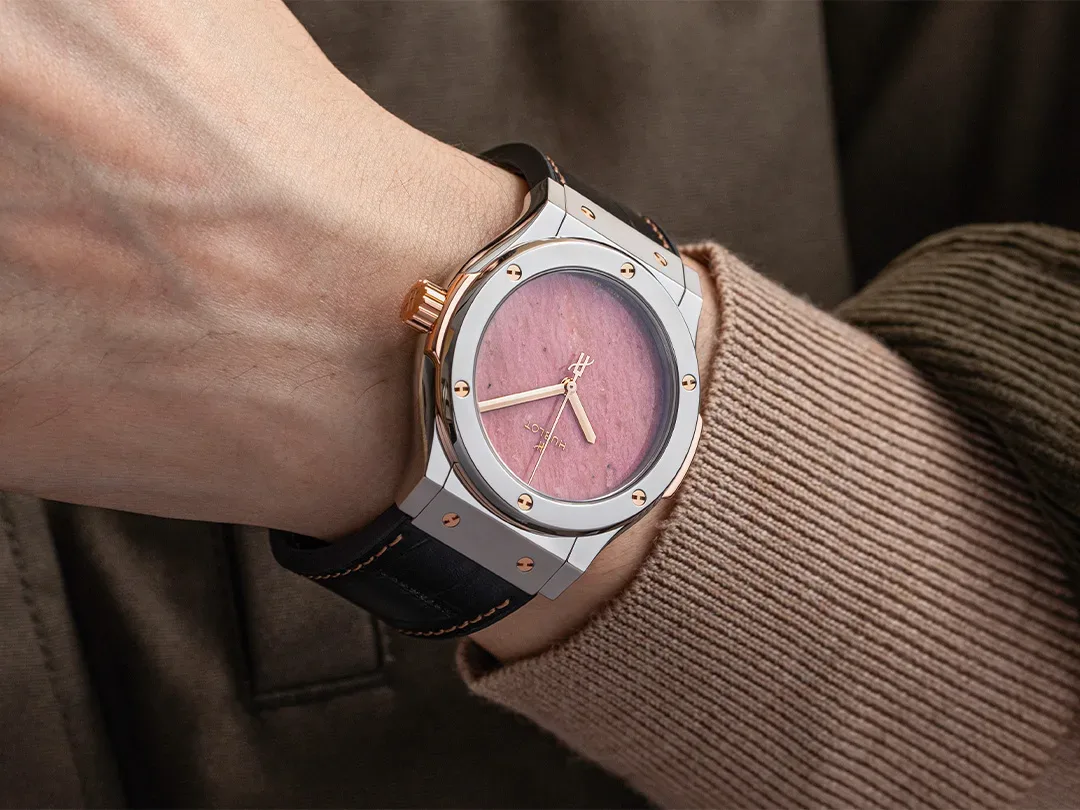 Đồng hồ Classic Fusion Elements II - Pink Jasper HUBLOT