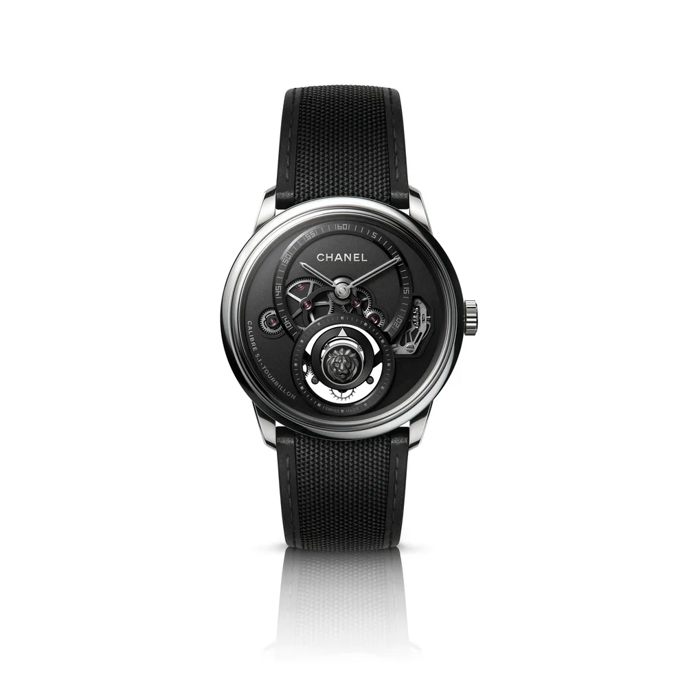 đồng hồ Monsieur Platinum Lion Toubillon